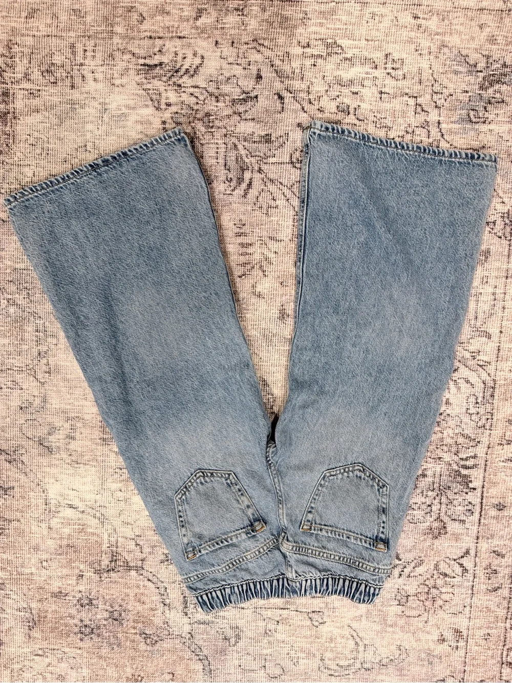 GAP Light Blue Wide-Leg Kids Jeans